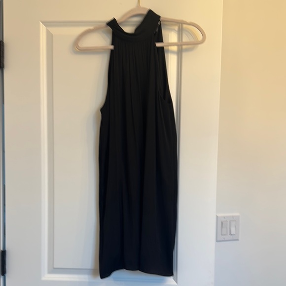 Elegant Black Halter Dress - Picture 7 of 12